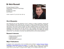 Tablet Screenshot of nickrussell.info